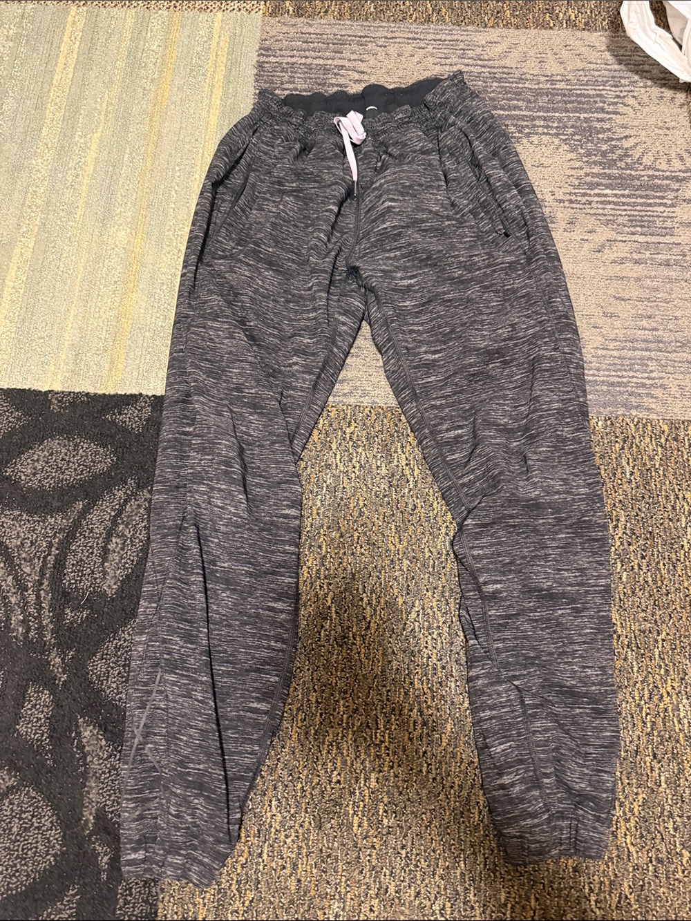 lululemon athletica Women's Gray Marled Jogger Track Pants